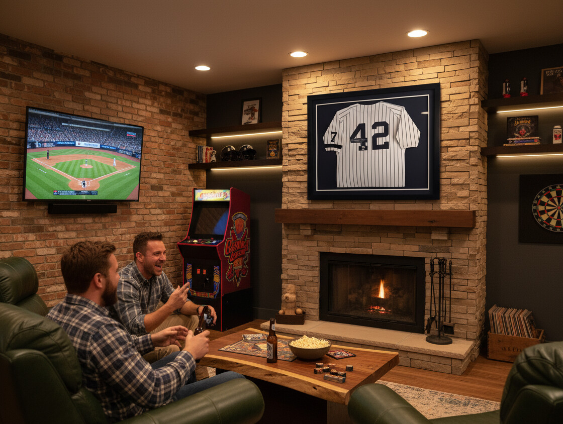 Championship jersey display